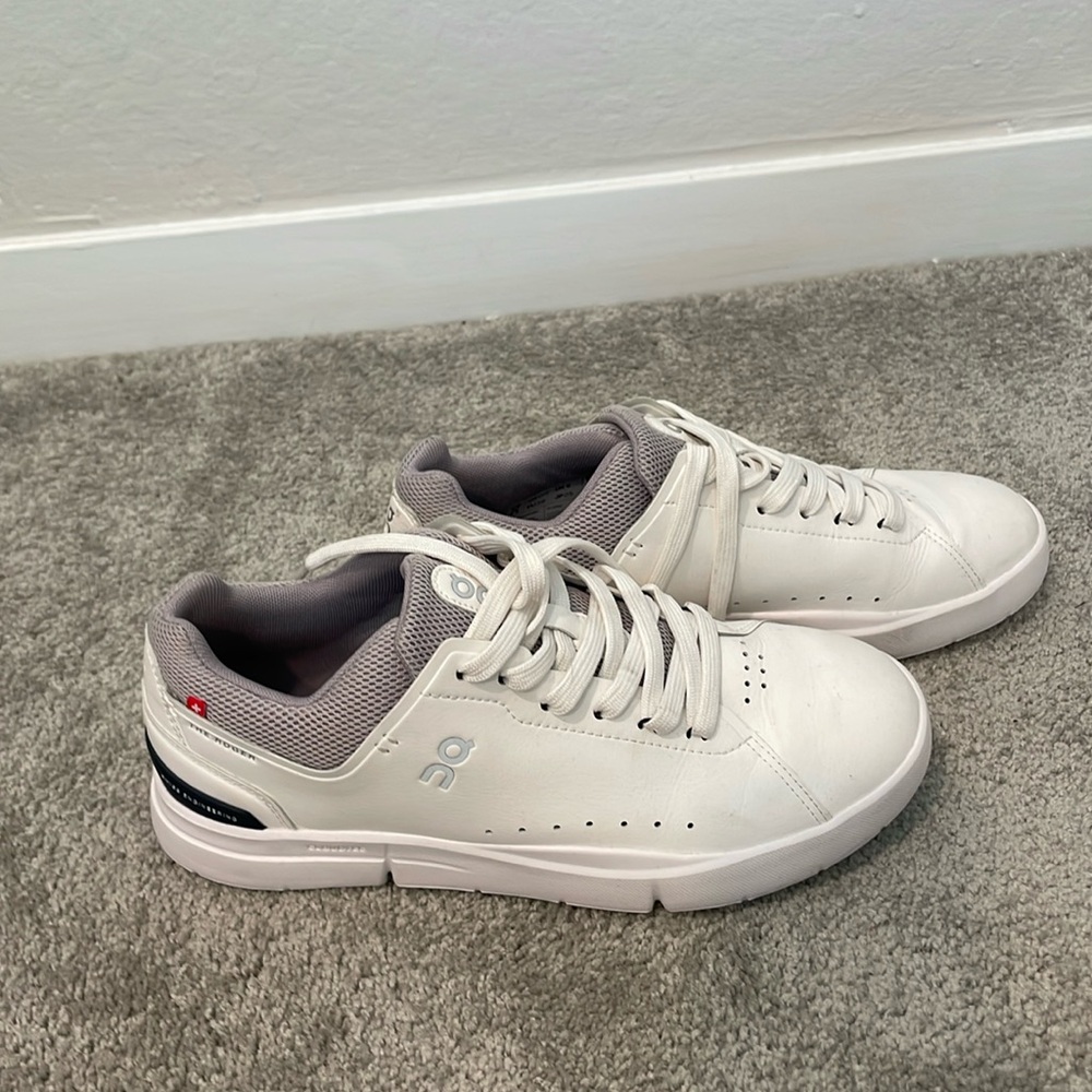 On Cloud White Shoes Size 8 Cloudtec The Roger